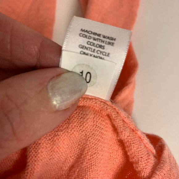 Purejill Top Tunic Linen Blend Basic Minimalist Causal Lounge wear Womens SZ S - Picture 6 of 10